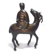 Bronzen wierookhouder, 19e eeuws